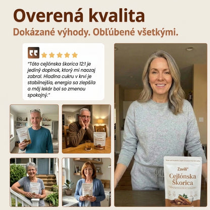 Cejlónska škorica, ekvivalent 7200 mg, s MCT olejom