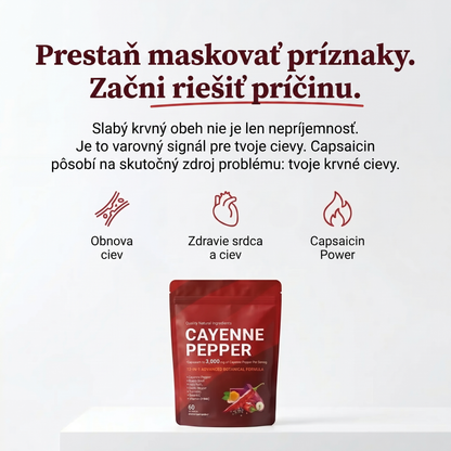 VIRZAV® Capsaicin Power – kapsuly s kajenským korením